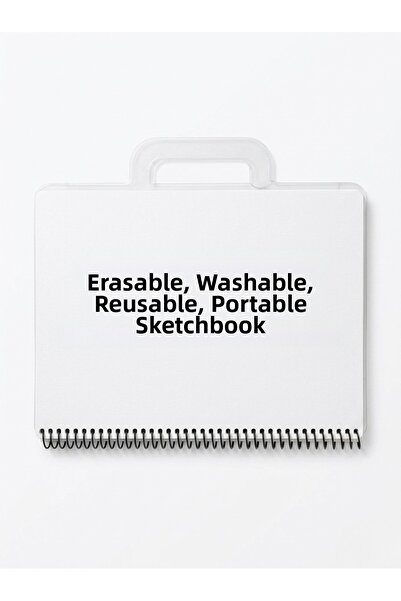 The Monarch Co Erasable and Washable Children's Painting Book - Reusable Port...