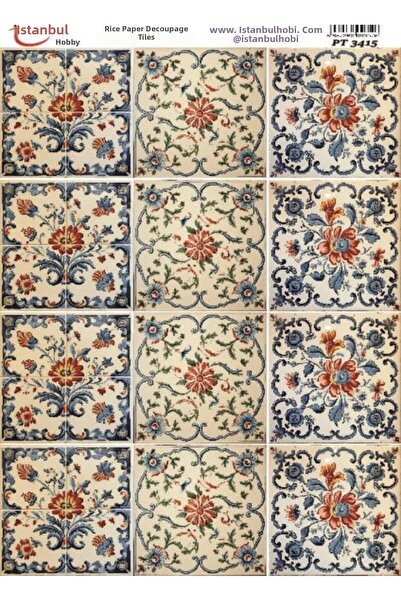 İstanbul Hobi Brass Decopaj Pt 3415