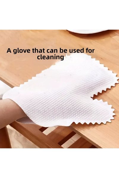 Alazpay Double-Sided Television Tablet Screen Multi-Purpose Cleaning Dust Gloves with Microfiber Features (10 Pieces)