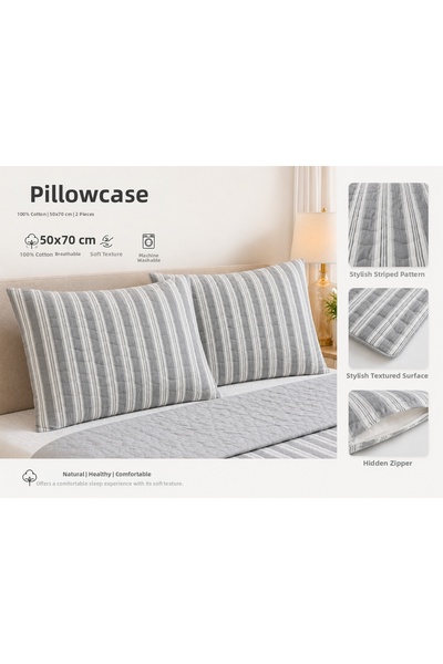 tekstilfabic Pillowcase |   Cotton |   50X70 cm |
