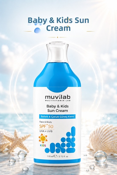 muvilab Mineral Filtered Spf 50+ Face and Body Baby Child Adult Sunscreen Pro...