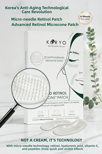 Koryo Advanced Retinol Microcone Patch / Micro-Needle Under-Eye Care Tape