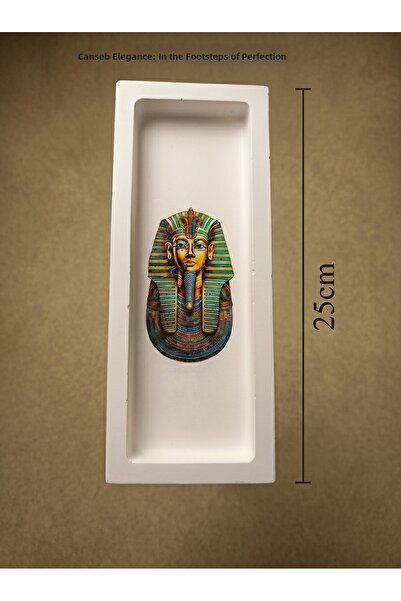 CANSEB Elegance Ancient Egyptian Pharaoh Patterned - Decorative Presentation ...