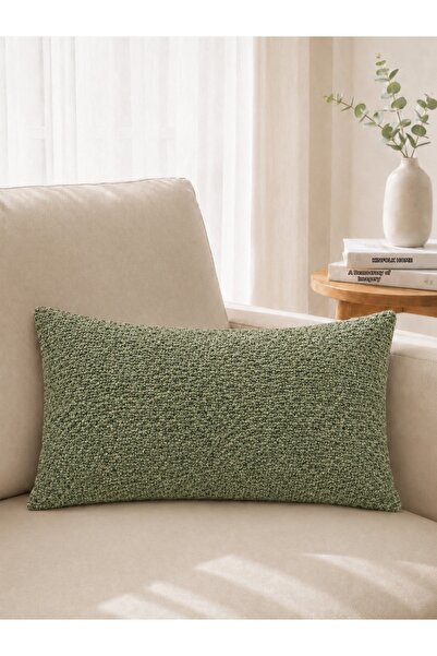 Rolivs وسادة زخرفية ذات ملمس طبيعي 30x50 سم - أمازون