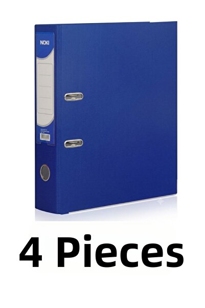 Noki 4 Pieces A4 Wide Plastic Folders