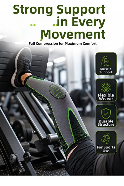 ARMÜZ Knee Support Compression Knee Brace for Fitness, Running, and Training