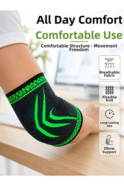 Mestore Fitness Elbow Brace Compression Elbow Support Tennis Elbow Sports Pro...