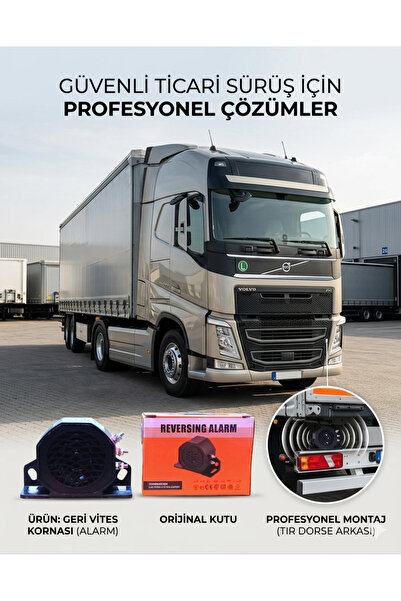 POLATLI OTO AKSESUAR Geri Vites Kornası Müzikli 2 Melodili 24V ( Yeni Ürün )