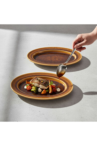 Güral Porselen Güral 2 Pieces 29 cm Kayak Plate Reactive Saura 137