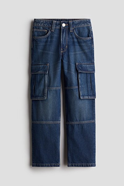 H&M Loose Fit Straight Leg Jeans