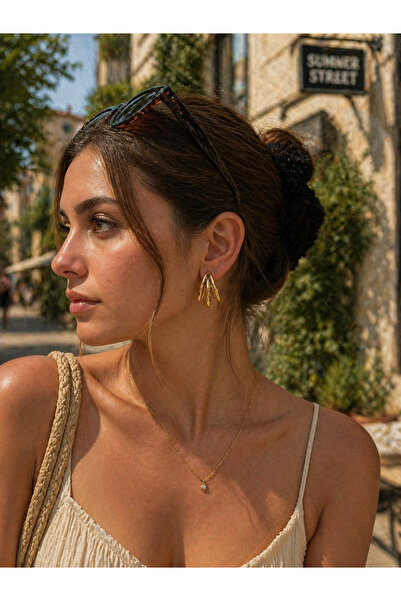 Arthesia Jewelry Çoklu Halka Küpe – Paslanmaz Çelik Kararmaz Gold Küpe | Mode...