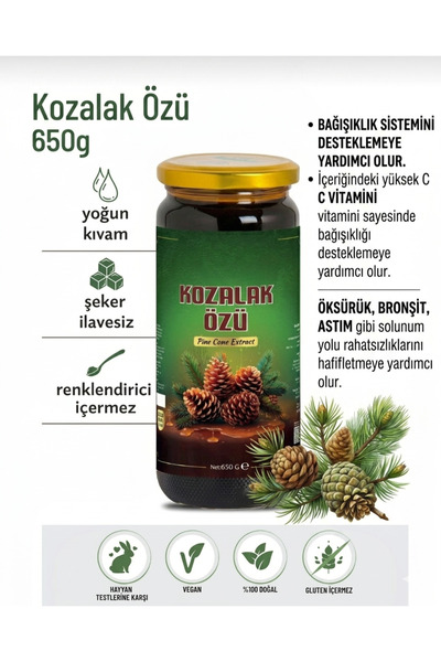 Esorya Çam Kozalak Özü 650 gr