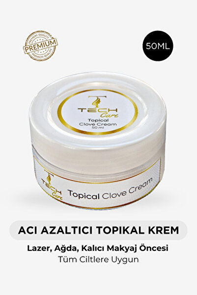 Tech Care Acı Azaltıcı Care Cream-Topical Cream Lazer Epilasyon Ağda Dolgu Pr...