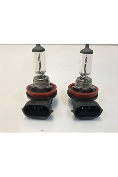 SKAUTO 12v H11 55w Sis Ve Far Ampulü (2 ADET) Halojen Ampuldür (STANDART SARI...