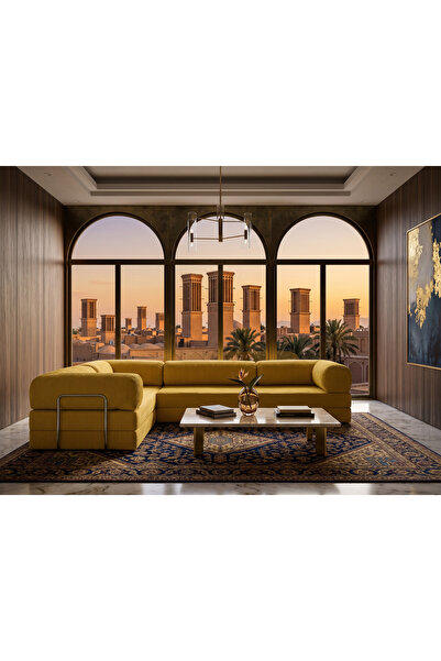 DECHOME 300X200 Kapali Köşe | KOŞE Koltuk | Yıkanabilir | Çok Fonksiyonlu Yer...