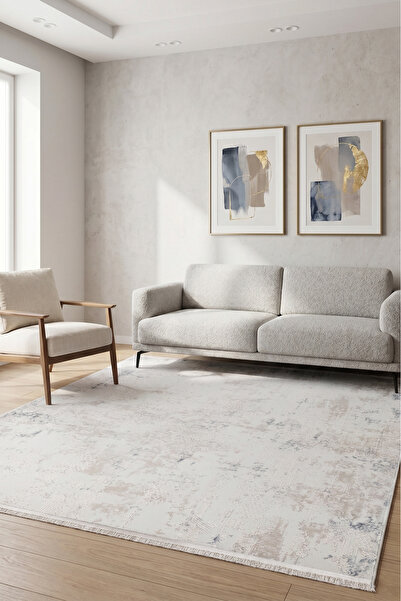 Valery Home Bienal VL Saçaklı Modern Dokuma Halı,Yüksek Kalite Oturma Odası,Salon,Mutfak Halısı