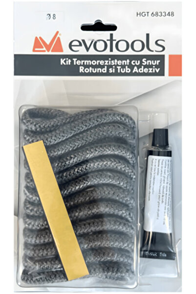 Evotools Kit Termorezistent cu Snur Rotund si Tub Adeziv