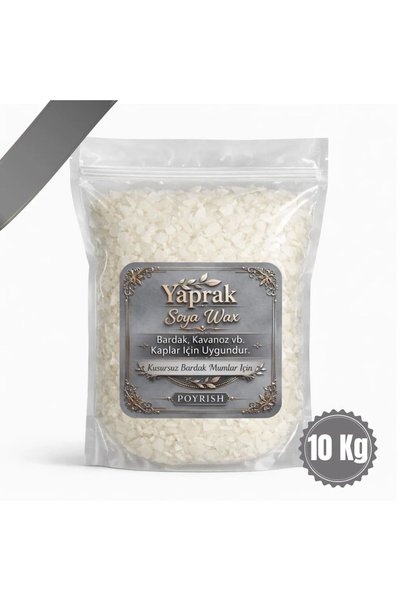Poyrish Soya Wax A Kalite 10 Kg. Yaprak Formda