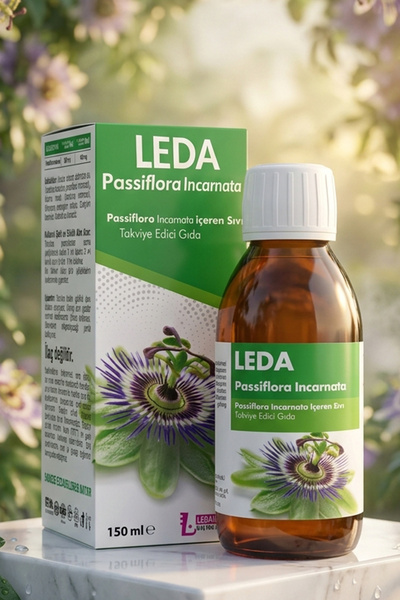 LedaPharma Passiflora Sıvı Takviye Edici Gıda Şurup 150 ml