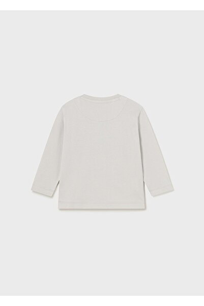 MAYORAL Gray Baby Tshirt Light Gray
