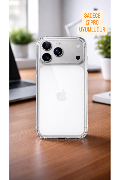 New Season ONLY İPHONE 17 PRO COMPATIBLE White Detailed Megsafeli TREND Phone Case..