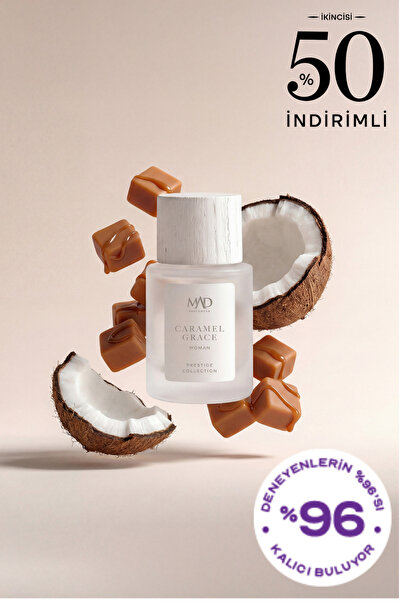 Mad Parfüm Mad Caramel Grace Prestige 50 ml Kadın Parfüm | Oriental - Vanilya...