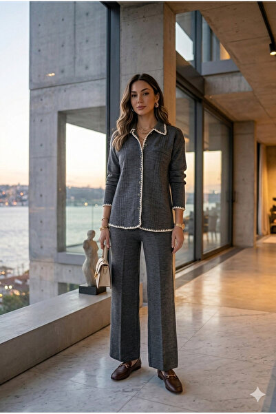 Asil Collection Colorful Knitwear Set High Quality