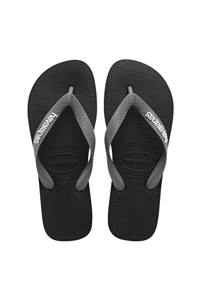 Havaianas Siyah Erkek Plaj Terliği TOP LOGO POP