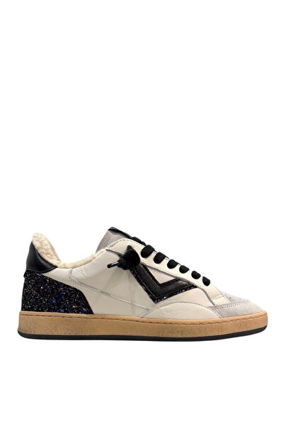 4B12 Siyah - Beyaz Kadın Sneaker PLAYNEW-D226