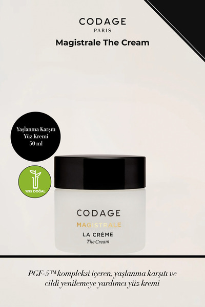 CODAGE PARIS Magistrale The Cream - Yaşlanma Karşıtı Yüz Kremi 50 ml