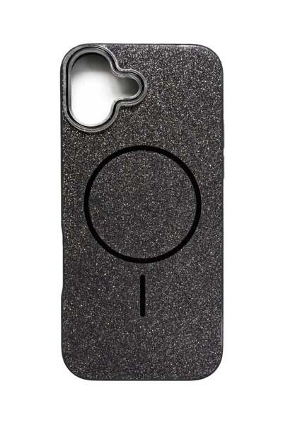 Vissona iPhone 17 Uyumlu Telefon Kılıfı Magsafe Wireless Şarj Özellikli Simli...