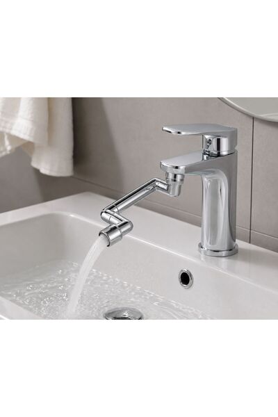 Radinavico Adaptor Prelungitor Baterie Baie din ABS, Extensie Robinet Rotativ...