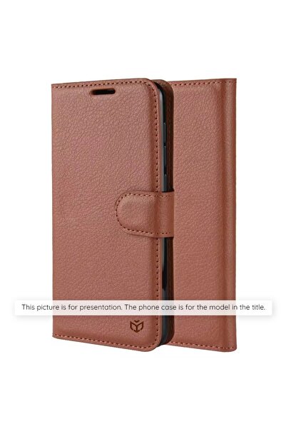 Techsuit Husă pentru Samsung Galaxy A56 5G - Folio din piele - Maro