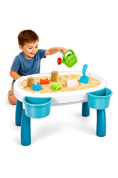 KidProtect Masuta Joaca Copii Nisip si Apa Sandy Beach, Plaja, Exterior, 8 Ac...
