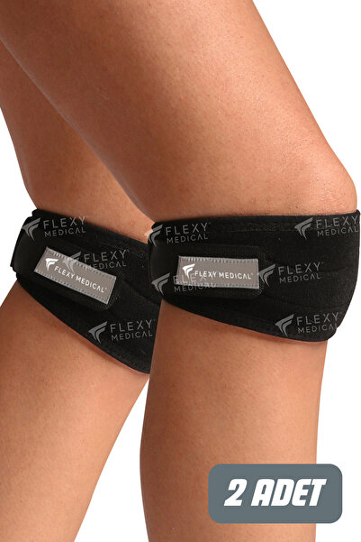 Flexy Medical Patella Tendon Bandı Dizlik - (2 ADET) Tendon Ve Diz Ağrılarınd...