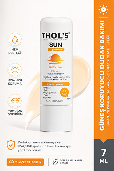 THOLS Dudak Balmı Dolgu Etkili Güneş Koruyucu