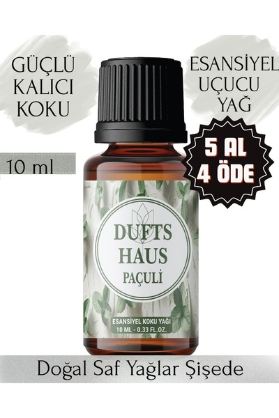 duftshaus Paçuli Saf Esansiyel Uçucu Difüzör Esansı Yağı Oda Ve Ortam Kokusu ...