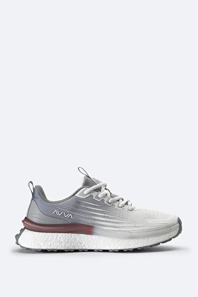 Avva Men's Gray Flexible Sole Sneaker A41Y8025