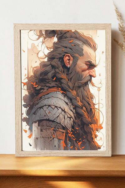 Luna Marissa Εικονογράφηση Viking Poster - Αφίσα τοίχου από γυαλιστερό χαρτί ...