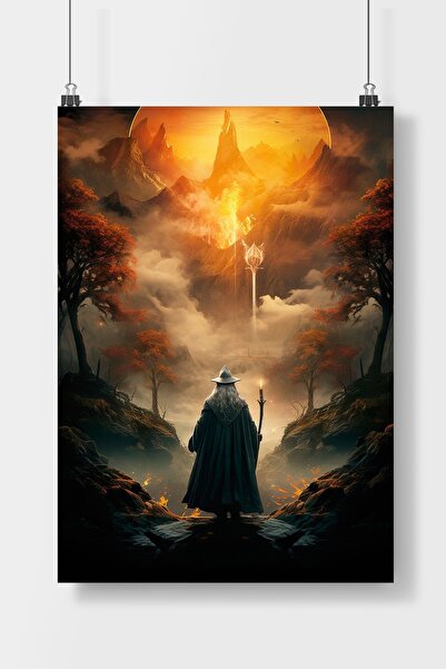 Luna Marissa Yüzüklerin Efendisi Film  Poster Çerçevesiz Duvar Posteri