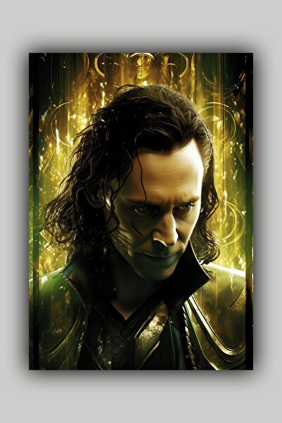 Luna Marissa Marvel Loki Poster Çerçevesiz Duvar Posteri