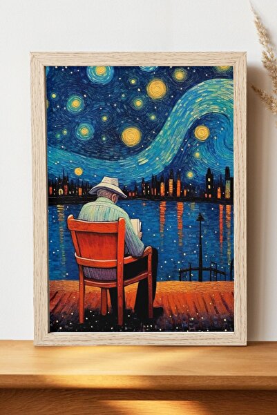 Luna Marissa Αφίσα Van Gogh - Αφίσα τοίχου από γυαλιστερό χαρτί χωρίς πλαίσιο