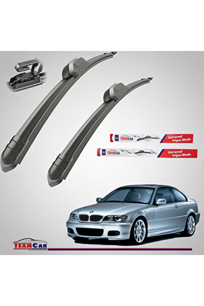 TEAMCAR ®   BMW Seria 3 E46 Coupe (1998–2006) Lame ștergătoare plate – Set față
