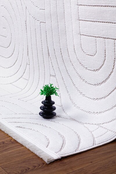 Valery Home Tokyo Bukle Yumuşak Dokulu Halı Kilim Salon Mutfak Koridor Yolluk...