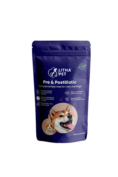 Kedi Ve Köpekler İçin Prebiyotik Ve Postbiyotik Sindirim Destekleyici Takviye 100 g