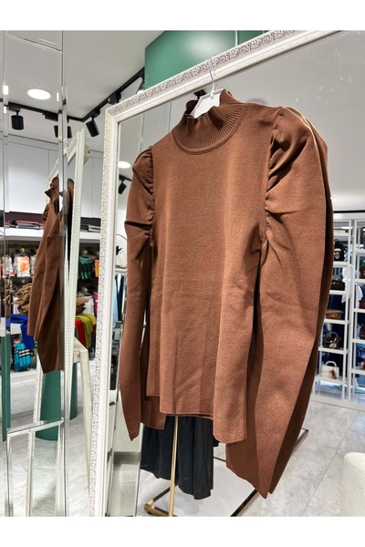 Modario Joy in Joy Princess Sleeve Knitwear Body - Brown - Standard