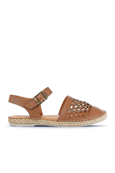 BUENO Shoes Brown Leather Women's Sandals 01Wl0453
