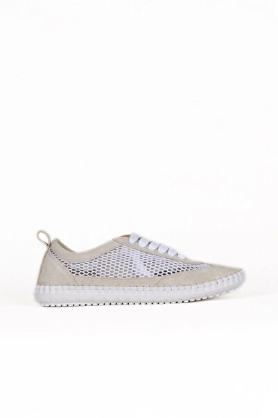Bueno Shoes Beige Suede Women's Casual Shoes 01We1805