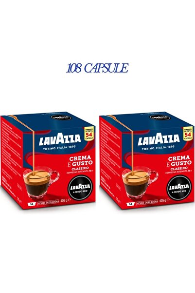 LavAzza 108 Gusto Classico A Modo Mio Crema Coffee Capsules