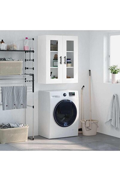 Concept Dulap cu montaj pe perete, alb, 69,5x34x90 cm